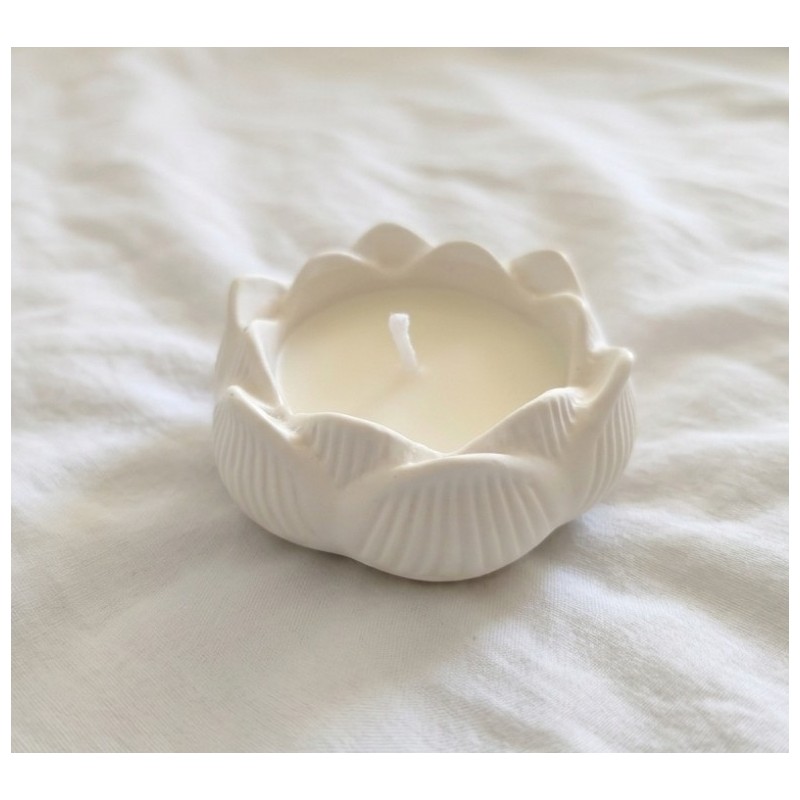 Vela Flor de Lotus